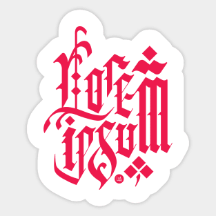 Lorem Ipsum Sticker